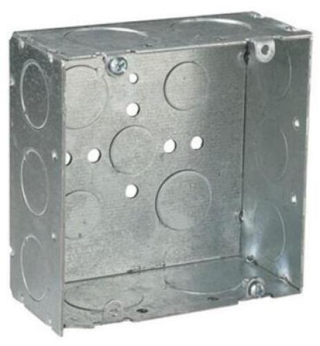 DESCRIPTION (20) STEEL CITY SQUARE BOX BRAND/MODEL 72171 ADDITIONAL INFORMATION METAL/SILVER/RETAILS AT $14.26 EACH SIZE 4-11/16" X 2-1/8"D X 3/4" THI