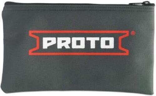 DESCRIPTION (6) STANLEY PROTO MULT-PURPOSE TOOL BAG BRAND/MODEL J95305 ADDITIONAL INFORMATION BLACK/ZIPPER/RETAILS AT $11.90 EACH SIZE 7" X 12" THIS L