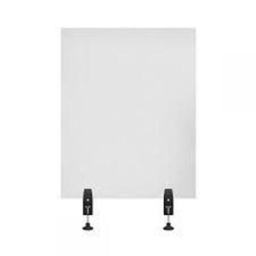 (2) ACRYLIC SNEEZE GUARD DESK DIVIDER