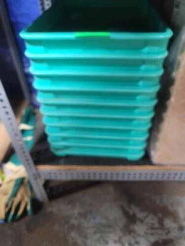 (10) FIBERGLASS TRAY