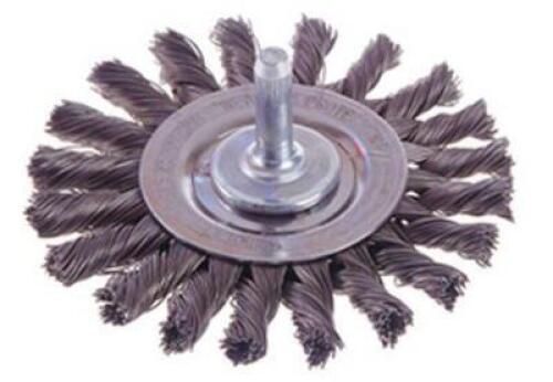 DESCRIPTION (12) OSBORN WHEEL BRUSH BRAND/MODEL 26190 ADDITIONAL INFORMATION KNOTTED-FULL CABLE TWIST/20000 RPM/RETAILS AT $29.85 EACH SIZE 7/8"TRIM L