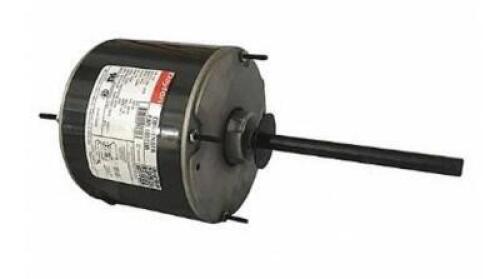 DESCRIPTION (1) DAYTON CONDENSER FAN MOTOR BRAND/MODEL 4M205 ADDITIONAL INFORMATION 1-SPEED/DOUBLE-FLAT/RETAILS AT $68.06 SIZE 1/2"SHAFT DIA X 30"LEAD
