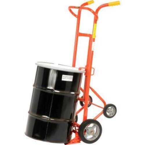 DESCRIPTION: (1) DRUM TRUCK BRAND/MODEL: WESCO #240001 INFORMATION: RED RETAIL$: $364.95 EA SIZE: 30 &55 GALLON DRUM QTY: 1