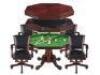 DESCRIPTION: (1) 3 IN ONE POKER TABLE BRAND/MODEL: WALNUT KINGSTON #BG2366A INFORMATION: MISSING CHAIRS JUST TABLE RETAIL$: $2,267.37 EA QTY: 1