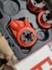 DESCRIPTION: (1) MANUAL RATCHET PIPE THREADER KIT BRAND/MODEL: RIDGID #4A508 RETAIL$: $921.43 EA SIZE: FOR PIPES, 11-1/2, 14 TPI FOR NOMINAL PIPE SIZE - 3