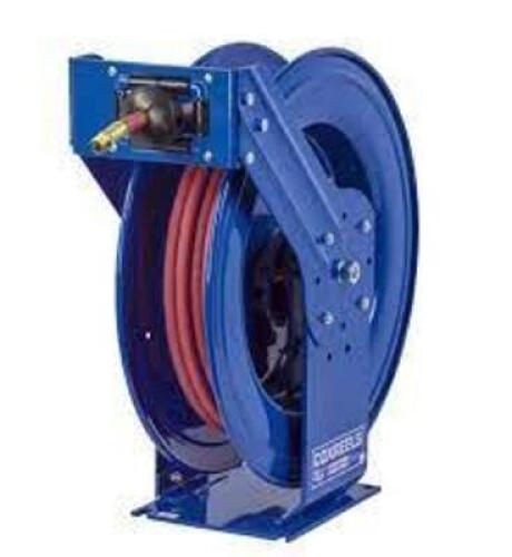 DESCRIPTION: (1) SPRING RETRACTABLE HOSE REEL BRAND/MODEL: COXREELS #TSH-N-575 RETAIL$: $682.26 EA SIZE: 75' QTY: 1