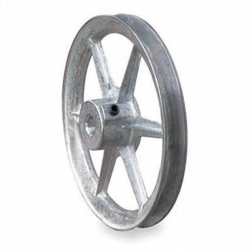 DESCRIPTION: (2) STANDARD V BELT PULLEY BRAND/MODEL: CONGRESS #54XM48 RETAIL$: $72.62 EA SIZE: 1 GROOVE 12IN PULLEY 1/2 IN BORE QTY: 2