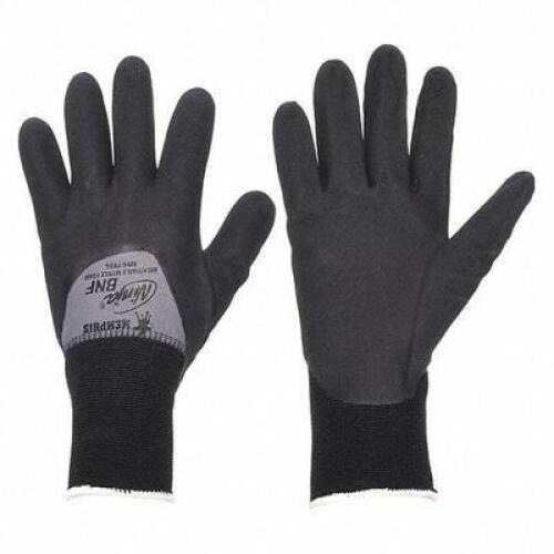 DESCRIPTION: (2) PACKS OF (12) COATED GLOVES BRAND/MODEL: MCR SAFETY #40P603 INFORMATION: BLACK RETAIL$: $66.00 EA SIZE: XL QTY: 2