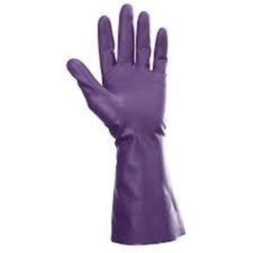 DESCRIPTION: (4) PACKS OF CHEMICAL RESISTANT GLOVES BRAND/MODEL: KLEENGUARD/49279 INFORMATION: BLACK/FULLY TEXTURED RETAIL$: 47.69 PER PK OF 90 SIZE: