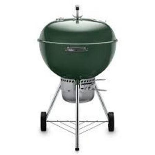 DESCRIPTION: (1) KETTLE CHARCOAL BBQ GRILL BRAND/MODEL: WEBBER #14407001 INFORMATION: GREEN RETAIL$: $239.00 EA SIZE: 22IN QTY: 1