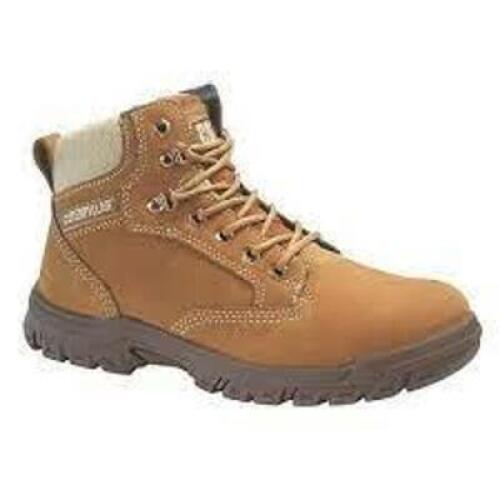 DESCRIPTION: (1) WOMENS TESS STEEL TOE WORK BOOT BRAND/MODEL: CATERPILLAR #P91009 RETAIL$: $105.00 EA SIZE: SIZE 8 QTY: 1