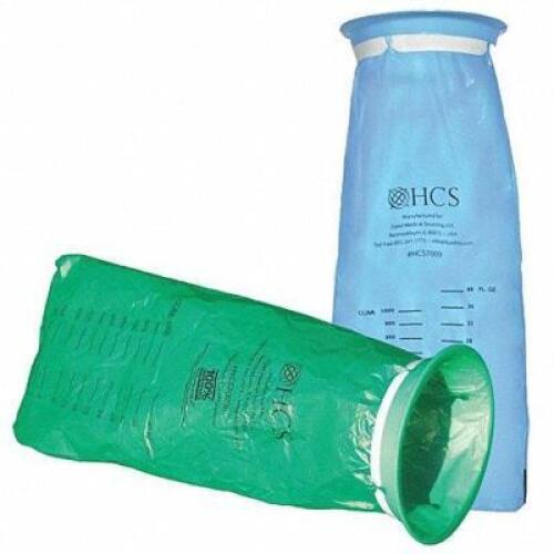DESCRIPTION: (1) CASE OF (6) PACKS OF (24) VOMIT BAGS BRAND/MODEL: HCS #35XE51 RETAIL$: $83.72 TOTAL SIZE: 40 OZ CAP QTY: 1