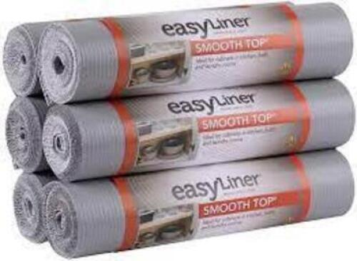 DESCRIPTION: (3) EASY LINER BRAND/MODEL: DUCK SMOOTH TOP INFORMATION: GREY RETAIL$: $12.22 EA SIZE: 20X6 QTY: 3