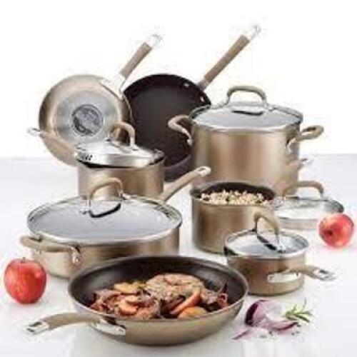 DESCRIPTION: (1) 13 PIECE COOK SET BRAND/MODEL: CIRCULON PREMIER #1309952 RETAIL$: $300.00 EA QTY: 1