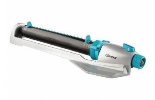 DESCRIPTION (1) GILMOUR SPRINKLER BRAND/MODEL 883033-1001 ADDITIONAL INFORMATION SPRAY COVERAGE: 3900 SQ-FT/WATER PRESSURE: 60 PSI/RETAILS AT $32.54 S
