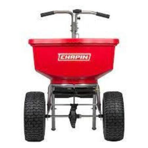 DESCRIPTION: (1) SPREADER BRAND/MODEL: CHAPIN #5401C INFORMATION: RED RETAIL$: $372.26 EA SIZE: 80 LB QTY: 1