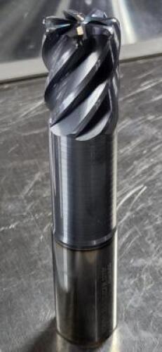 DESCRIPTION: (4)REDUCED FLUTE END MILL BRAND/MODEL: ISCAR/ECKI1H1.25/3-7C1CFR.12T5 INFORMATION: $ 468.90, SOLID CARBIDE 6-FLUTE RETAIL$: $468.99 EA SI