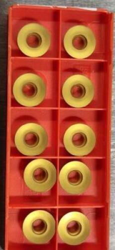 DESCRIPTION: (40) COROMILL 300 MILLING INSERTS BRAND/MODEL: SANDVIK COROMANT R300-1342E- PL RETAIL$: $ 19.56 PER INSERT QTY: 40