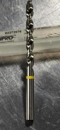DESCRIPTION: (3) VANADIUM HSS JOBBER DRILL BRAND/MODEL: ACCUPRO 02372076 RETAIL$: $ 11.93 EA SIZE: 15/64" QTY: 3
