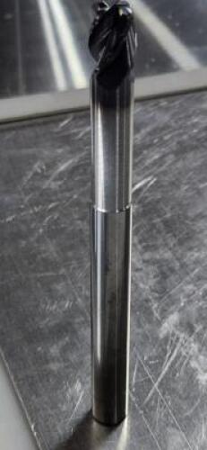 DESCRIPTION: (1) HIGH PERFORMANCE CARBIDE .125 REDUCED NECK SQ END MILL BRAND/MODEL: DATA FLUTE SSLSM40500C11 RETAIL$: 162.7 SIZE: 1/2" DIAM 5/8" LOC