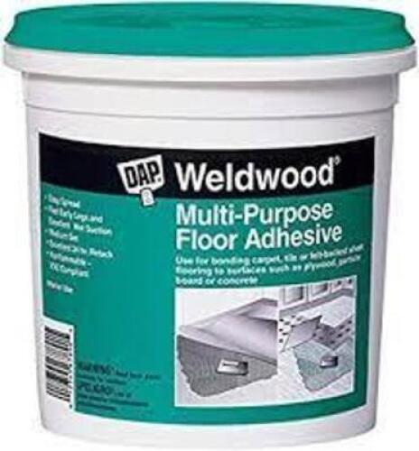 DESCRIPTION: (1) MULTI-PURPOSE FLOOR ADHESIVE BRAND/MODEL: WELDWOOD RETAIL$: $50.00 EA SIZE: 1 GALLON QTY: 1