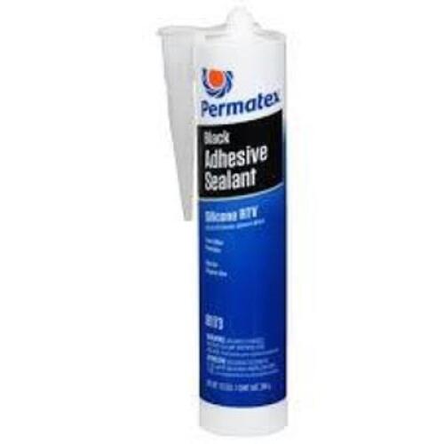 DESCRIPTION: (6) MAXIMUM OIL RESISTANCE RTV SILICONE GASKET MAKER BRAND/MODEL: PERMATEX $85080 INFORMATION: ULTRA BLACK RETAIL$: $17.00 EA SIZE: 9.5 O