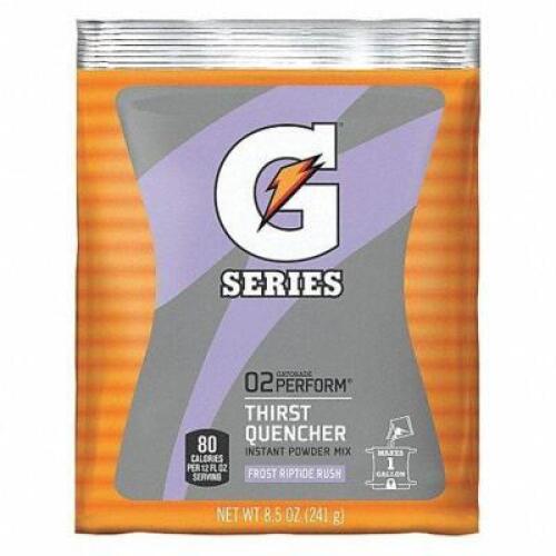 DESCRIPTION: (4) SPORTS DRINK POWDER CONCENTRATE BRAND/MODEL: GATORADE #3UYW7 INFORMATION: RIPTIDE RUSH RETAIL$: $10.00 EA SIZE: 1 LB QTY: 4