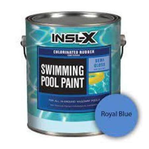 DESCRIPTION: (2) SWIMMING POOL PAINT BRAND/MODEL: INSL-X #6GWA6 INFORMATION: BLUE RETAIL$: $87.43 EA SIZE: 1 GALLON QTY: 2