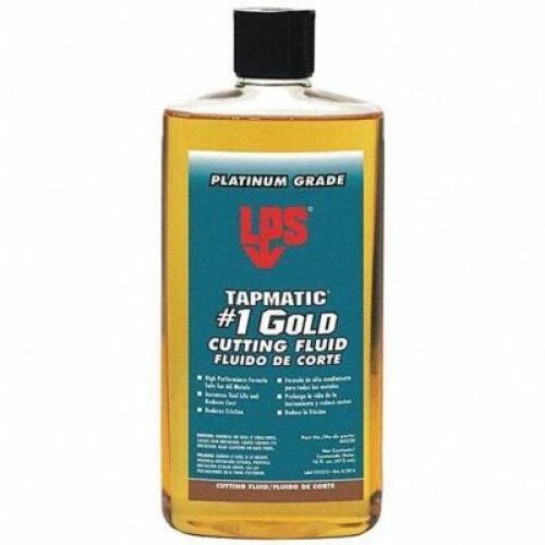 DESCRIPTION: (4) CUTTING OIL BRAND/MODEL: LPS TAPMATIC GOLD #2F021 RETAIL$: $17.42 EA SIZE: 16 OZ QTY: 4