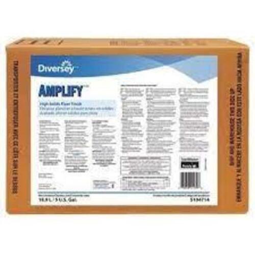 DESCRIPTION: (1) HIGH SOLIDS FLOOR FINISH BRAND/MODEL: DIVERSEY AMPLIFY RETAIL$: $150.0 EA SIZE: 5 GALLON QTY: 1