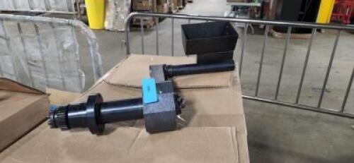 DESCRIPTION: (1) GEARED ARM WITH TRAY BRAND/MODEL: UNKNOWN INFORMATION: MUST INSPECT RETAIL$: $ SIZE: MUST INSPECT QTY: 1