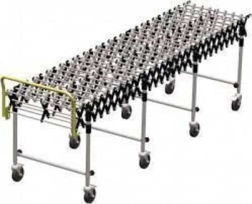 DESCRIPTION: (1) EXTENDED LENGTH FLEXIBLE CONVEYOR BRAND/MODEL: MSC #41925520 INFORMATION: BLACK RETAIL$: 1856.93 SIZE: 18"X3.8TF-12TF QTY: 1