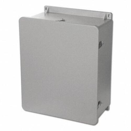 DESCRIPTION (1) METALLIC ENCLOSURE BRAND/MODEL HUBBELL WIEGMANN #52XE28 ADDITIONAL INFORMATION RETAILS FOR $401.92 SIZE 24X20X10 THIS LOT IS ONE MONEY