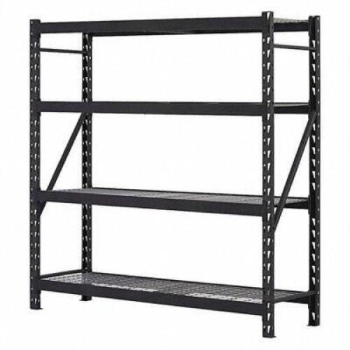 DESCRIPTION: (1) BULK STORAGE RACK BRAND/MODEL: EDSAL #36UP33 INFORMATION: GRAY RETAIL$: $555.99 EA SIZE: 77X24X78 QTY: 1