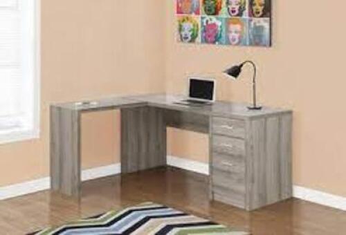 DESCRIPTION: (1) COMPUTER MDF DESK BRAND/MODEL: MONARCH #I7138 RETAIL$: $500.00 EA SIZE: : 60"L X 55"W X 30"H QTY: 1