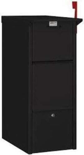 DESCRIPTION: (1) MAIL AND PACKAGE DROP BRAND/MODEL: SALSBURY INDUSTRIES INFORMATION: BLACK RETAIL$: $183.51 EA SIZE: ?14.375 IN. W X 36 IN. H X 23 IN.
