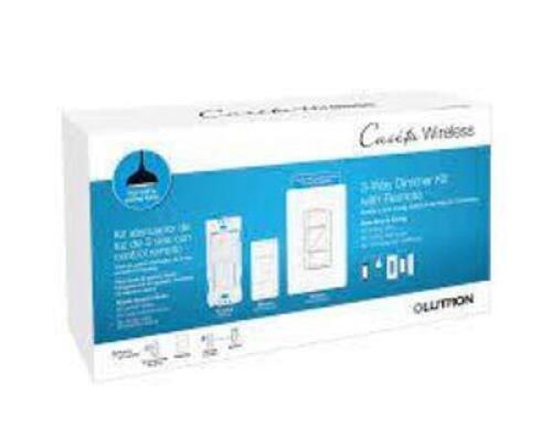 DESCRIPTION: (1) IN WALL 3 WAY SMART DIMMER SWITCH KIT BRAND/MODEL: LUTRON #784K19 RETAIL$: $100.00 EA SIZE: WIRELESS RF, 3 WAY QTY: 1
