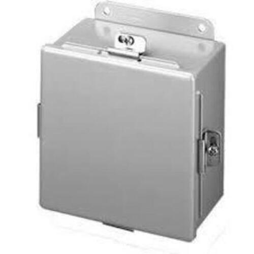 DESCRIPTION: (1) ENCLOSURE QUICK RELEASE LATCH BRAND/MODEL: HOFFMAN #32FE47 RETAIL$: $732.15 EA SIZE: 8 IN NOMINAL ENCHLOSURE QTY: 1