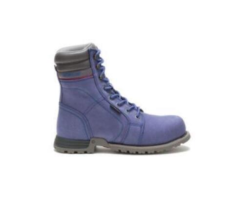 DESCRIPTION: (1) PAIR OF WATERPROOF STEEL TOE WORK BOOTS BRAND/MODEL: CAT #ECHOWPST P90567 INFORMATION: MARLIN RETAIL$: $155.00 EA SIZE: 8.5 WOMENS QT