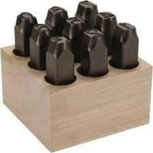 DESCRIPTION: (1) STEEL STAMP SET BRAND/MODEL: HANSON #53989109 RETAIL$: $128.00 EA SIZE: 9 PIECE 1/2" QTY: 1