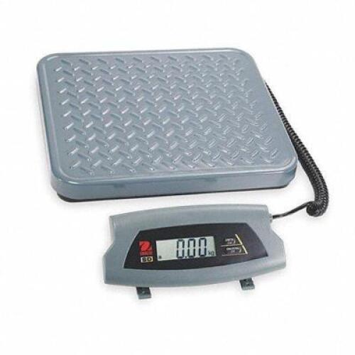 DESCRIPTION: (1) BENCH SCALE BRAND/MODEL: QHAUS #1UXK1 RETAIL$: $176.66 EA SIZE: 11 IN 165 LB WT CAP QTY: 1