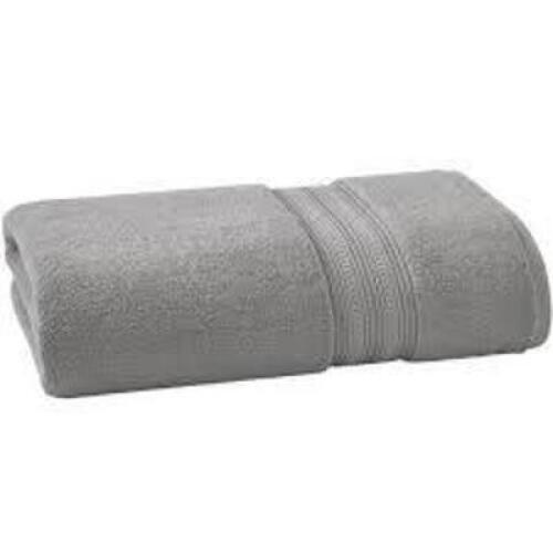 DESCRIPTION: (3) BATH TOWELS BRAND/MODEL: BETTER HOME AND GARDEN INFORMATION: GREY RETAIL$: $5.00 EA QTY: 3