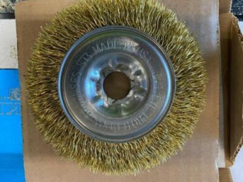 DESCRIPTION (3) SPIRAL BRUSH PERMANENT PLATE BRAND/MODEL BRASS SPIRAL BRUSHES INC #48474 ADDITIONAL INFORMATION RETAILS FOR $50.00 EA SIZE 4X5/8 WIRE