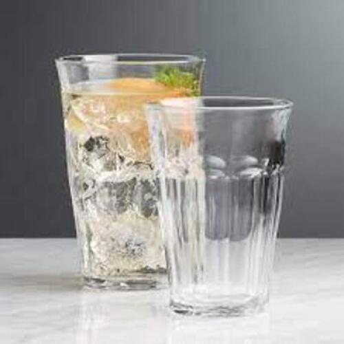 DESCRIPTION: (1) 16 PC SET OF PICARDIE TUMBLERS BRAND/MODEL: DURALEX #1521454 RETAIL$: $68.51 EA SIZE: 8 10 OZ 8 16 OZ QTY: 1