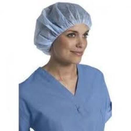 DESCRIPTION: (2) CASES OF (250) BOUFFANT CAP BRAND/MODEL: PRO SOURCE #110SMSI-21-BLUF RETAIL$: $50.00 EA QTY: 2