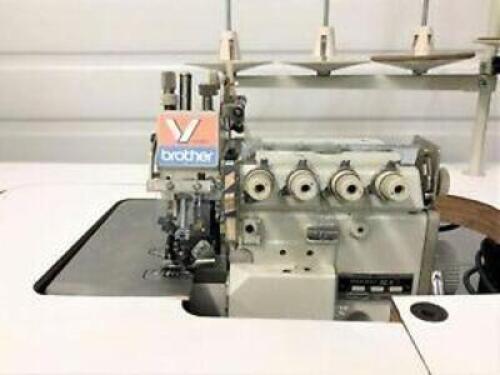 DESCRIPTION: (1) INDUSTRIAL SEWING MACHINE BRAND/MODEL: BROTHER #MA4-N31-65-5- RETAIL$: $1,299.00 EA QTY: 1