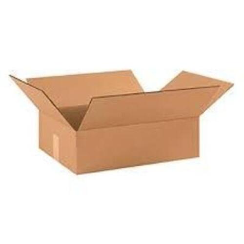 DESCRIPTION: (1) CASE OF APPROX (20) MOVING BOXES INFORMATION: BROWN RETAIL$: $50.01 EA SIZE: 9-1/2 X 5-1/4 X 14 QTY: 1