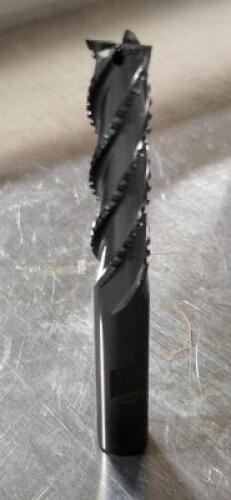 DESCRIPTION: (1) BLACK OXIDE HSCO ROUGHING END MILL BRAND/MODEL: NACHI LIST6367 RETAIL$: 69.99 SIZE: 3/4" QTY: 1