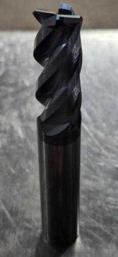 DESCRIPTION: (1) SOLID CARBIDE VARIABLE HELIX END MILL BRAND/MODEL: ISCAR ECI-H4M 625-1.25C625CFE4 RETAIL$: $ 326.00, SIZE: .625" DIA 1.25" LOC QTY: 1