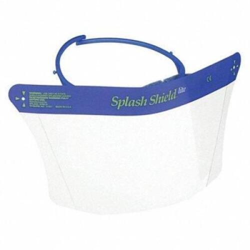 DESCRIPTION (1) CASE OF SPLASH SHIELD STARTER KIT HOOK AND LOOP BRAND/MODEL GRAINGER #5PAA2 ADDITIONAL INFORMATION RETAILS FOR $154.68 SIZE 8 FRAMES 4